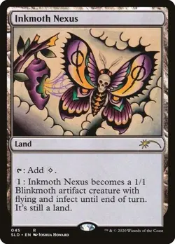Magic the Gathering Inkmoth Nexus Secret Lair Drop Promo #45 2020 Rare MTG Card - Image 1