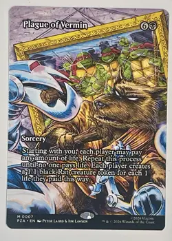 Plague of Vermin (Borderless) Teenage Mutant Ninja Turtles Source Material... - Image 1