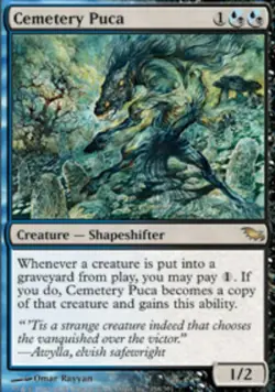 1x Cemetery Puca Heavy Play MTG Magic - Kid Icarus - - Image 1