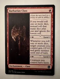 MTG Adventures in the Forgotten Realms Barbarian Class 131/281 VLP - Image 1