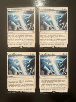 Starfall Invocation X4X NM/M Bloomburrow BLB Magic MTG - Image 1