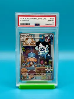 PSA 10 - 2025 POKEMON, HOLIDAY CAL, VANILLISH - Image 1