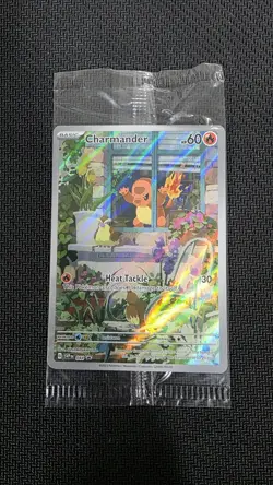 Pokemon Promo Card Charmander 044 SVP Obsidian Flames Elite Trainer Box Sealed - Image 1