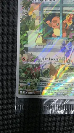 Pokemon Promo Card Charmander 044 SVP Obsidian Flames Elite Trainer Box Sealed - Image 5