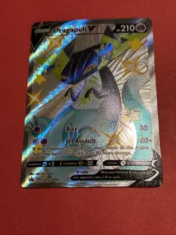 2021 Pokemon - Black Star Promo - Dragapult V - Sword & Shield - SWSH096 - Image 1