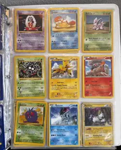 Vintage Pokemon Card Lot – WOTC Era 1999–2003 Mixed Rare & Uncommon Cards - Image 1