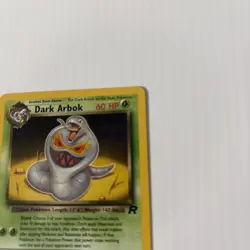 Pokemon TCG Team Rocket Dark Arbok 19/82 MP Condition - Image 4