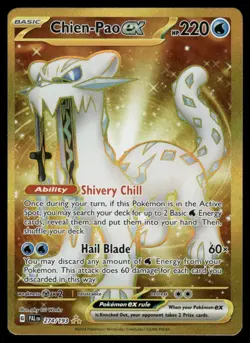 Pokemon Cards Chien-Pao ex 274/193 Paldea Evolved Hyper Rare NM - Image 1