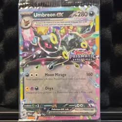 Pokemon Umbreon ex Prismatic Evolutions Promo Holo Stamped EX 060/131 280 HP - Image 1