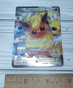 Pokemon Flareon EX (Full Art) RC28-32 Generations: Radiant Collection Holo TCG - Image 1