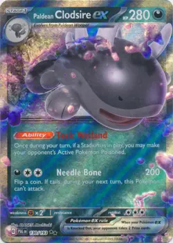 1x Paldean Clodsire ex - 130/193 - Double Rare NM-Mint Pokemon SV02 - Paldea Evo - Image 1