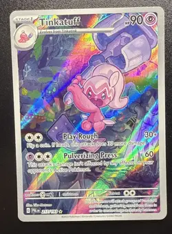 Tinkatuff 217/193 Sv02: Paldea Evolved Holo Pokemon TCG Card Near Mint - Image 1