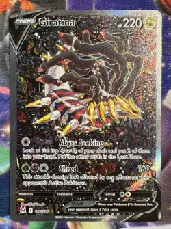 Pokemon TCG Giratina V 186/196 Lost Origin Alt Full Art NM - Image 1