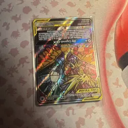 Pokemon Moltres & Zapdos & Articuno GX Promo SM210 TAG TEAM Holo Card - Image 2
