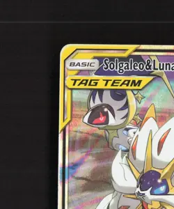 Solgaleo & Lunala GX 75/236 Cosmic Eclipse Ultra Rare Holo Pokemon Card NM - Image 3