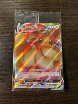 Pokemon Card - Eevee VMAX Sealed Sword & Shield Promo Cards SWSH087 Promo - Image 1