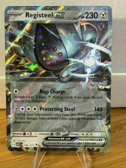 🔥 Pokemon TCG Registeel ex 145/217 Ascended Heroes 🔥 IN HAND READY TO SHIP - Image 1