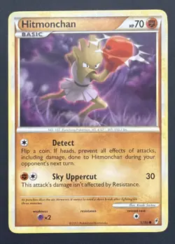 Pokemon Hitmonchan 57/95 CL Call of Legends NM - Image 1