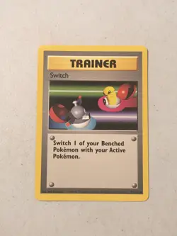 Pokemon TCG 1999 WOTC Base Set Trading Card -- Trainer Switch 95/102 - Image 1