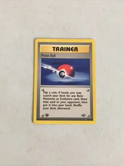 Pokemon TCG 1999 WOTC Jungle Set Trading Card -- Trainer Poke Ball 64/64 - Image 1