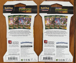 2-Pack Lot, Pokemon Evolving Skies Sleeved Booster Pack | Factory Sealed - Image 2