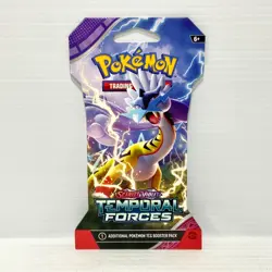 1x Temporal Forces - Scarlet & Violet Sealed Pokemon Card Sleeved Booster Pack - Image 1
