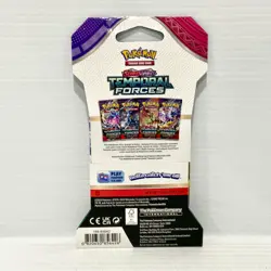 1x Temporal Forces - Scarlet & Violet Sealed Pokemon Card Sleeved Booster Pack - Image 2