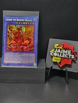 Albion the Branded Dragon MP22-EN076 Prismatic Secret Rare YU-GI-OH! Near Mint - Image 1