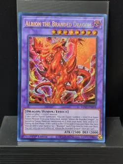 Albion the Branded Dragon MP22-EN076 Prismatic Secret Rare YU-GI-OH! Near Mint - Image 2