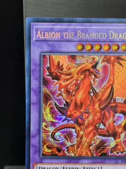 Albion the Branded Dragon MP22-EN076 Prismatic Secret Rare YU-GI-OH! Near Mint - Image 5