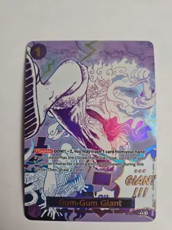 Gum-Gum Giant (Manga) OP09-078 Premium Booster -The Best- Vol. 2 Foil - Image 1