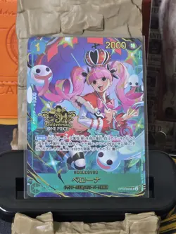Perona OP12-034 SEC ONE PIECE Card Game 3rd ANNIVERSARY SET 2025 Japanese TCG NM - Image 1