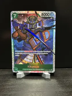 The Azure Sea's Seven #EB04-012 Kikunojo One Piece Card - Image 1