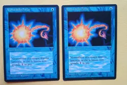 Magic the Gathering MTG FBB ITALIAN Legends FORCE SPIKE X 2 LP/EX C 1995! - Image 1