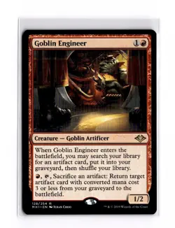 Goblin Engineer Modern Horizons NM Near Mint - Image 1