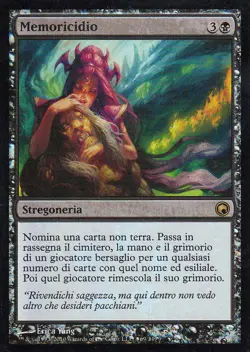 MTG 4 x Memoricidio - Promo - FOIL - DCI - BaB - ITA - MINT NEW - Image 1
