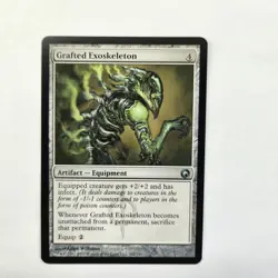 MTG Grafted Exoskeleton Scars of Mirrodin NM - Image 1