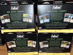 MTG Fallout Commander Deck Set of 4 (1 of Each) Magic The Gathering - Image 3