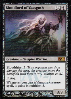 MTG 4 x Bloodlord of Vaasgoth - Promo - FOIL - DCI - FNM - ENG - MINT NEW - Image 1