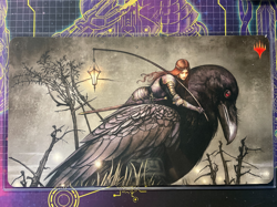 Magic The Gathering MTG Raven Knight Playmat Ultra PRO TCG Gaming Mat - Image 1