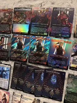 Magic The Gathering High End Final Fantasy Lot! Rares! Mythics, Surgefoils! LOOK - Image 3