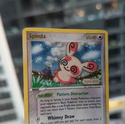 Pokemon TCG Spinda Reverse Holo Rare Legend Maker 26/92 Basic 60 HP English 2006 - Image 1