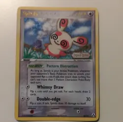 Pokemon TCG Spinda Reverse Holo Rare Legend Maker 26/92 Basic 60 HP English 2006 - Image 2