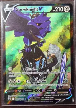 Pokemon Cards Lot (Corviknight V & Vmax - Alt Art Trainer Gallery - Silver Temp) - Image 2