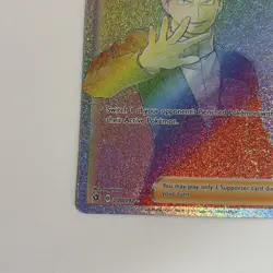 Pokemon TCG Boss's Orders Full Art Rainbow Holo Trainer Rebel Clash #200/192 - Image 2