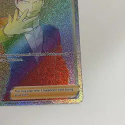 Pokemon TCG Boss's Orders Full Art Rainbow Holo Trainer Rebel Clash #200/192 - Image 3