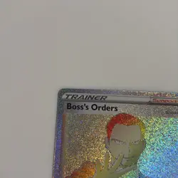 Pokemon TCG Boss's Orders Full Art Rainbow Holo Trainer Rebel Clash #200/192 - Image 5