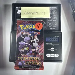 22.43g Pokemon TCG Destined Rivals Booster Pack (SEALED)✅ - Image 1