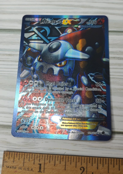 Pokemon Heatran EX (Team Plasma) (Full Art) 109/116 Plasma Freeze TCG - Image 3