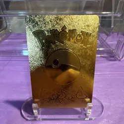 Pokemon Pikachu Gold Foil Card - Image 2